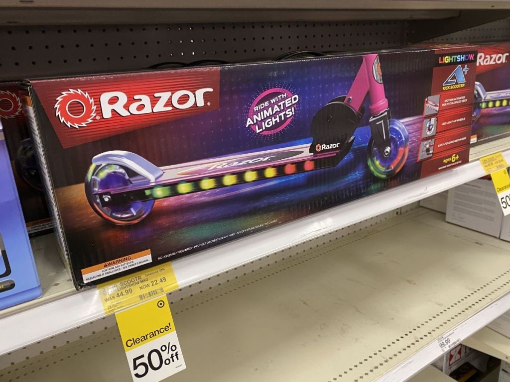 Razor A+ 2 Wheel Scooter w/ LED Lights