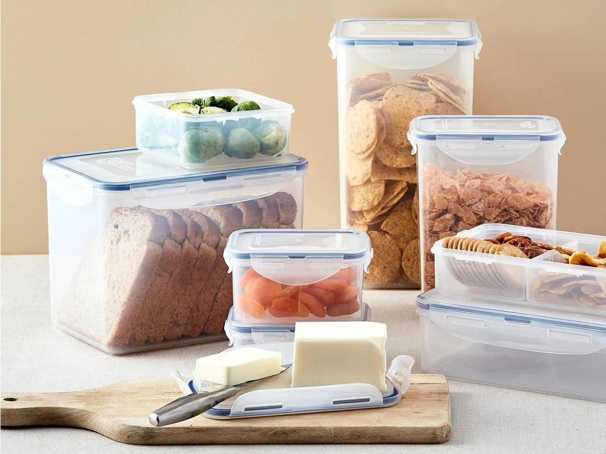 Lock n Lock 10-Piece Easy Food Airtight Containers w/ Storage Lids