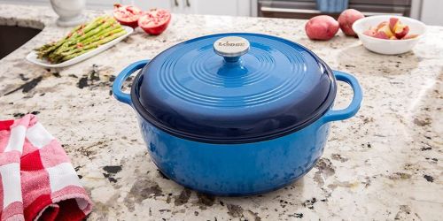 50% Off Lodge Enameled Cast Iron Dutch Ovens on Target.com | Prices from $39.99 Shipped (Reg. $80)