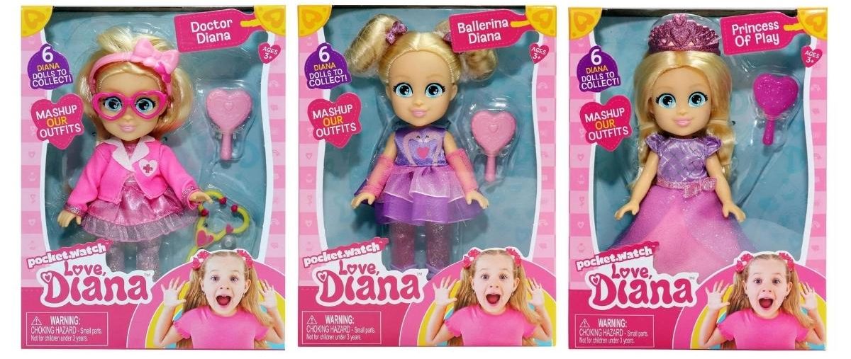 Love, Diana Mashup Dolls
