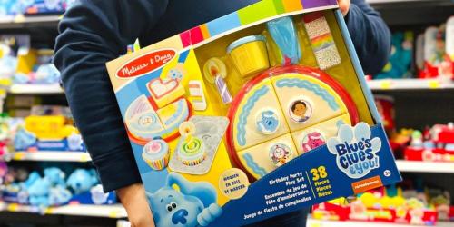 Melissa & Doug Blue’s Clues Birthday Party Play Set Only $10 on Amazon or Walmart (Regularly $33)