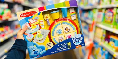 Melissa & Doug Blue’s Clues Birthday Party Play Set Only $11.72 on Amazon or Walmart.com (Regularly $33)