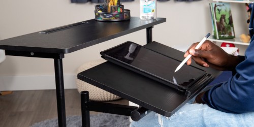 Sit & Stand 2-Tier Desk w/ Side Storage Only $39.99 Shipped on Walmart.com (Regularly $100)