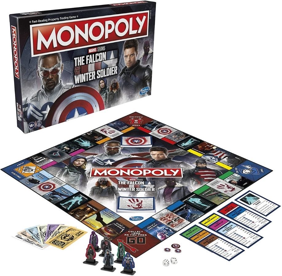 Monopoly Marvel The Falcon and the Winter Soldier Edition