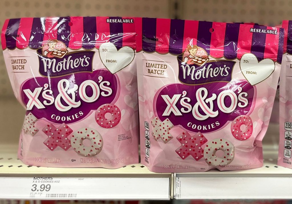 Mother's X's and O's Cookies Bags