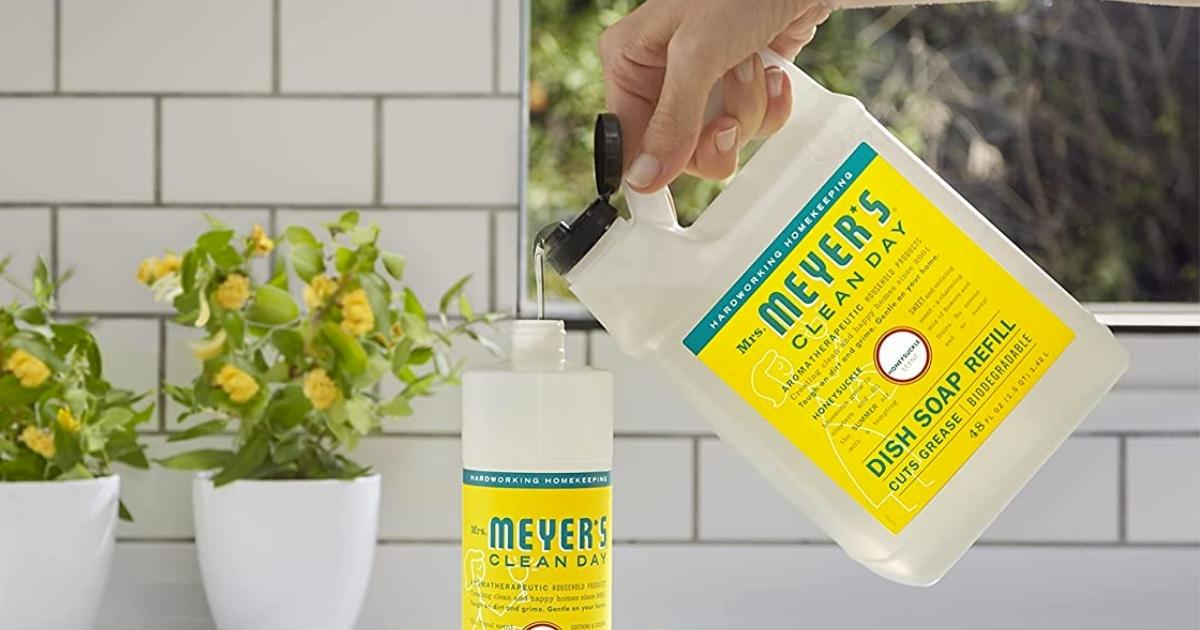 Mrs. Meyer's Dish Soap Refill Only 7.77 Shipped on Amazon Hip2Save