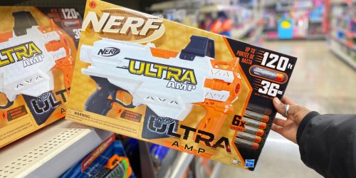 NERF Motorized Blaster Set Just $14 on Walmart.com (Regularly $31) | Includes Removable Clip & Darts