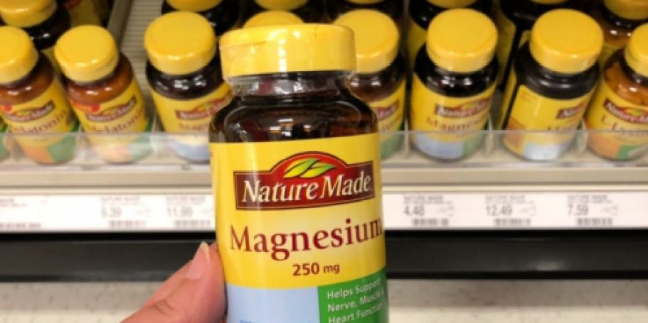 Nature Made Magnesium 100-Count Bottle Just $2 Shipped on Amazon (Reg. $6)