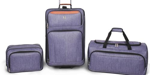 Protege Softside 3-Piece Luggage Set Only $34.77 on Walmart.com | Great Grad Gift
