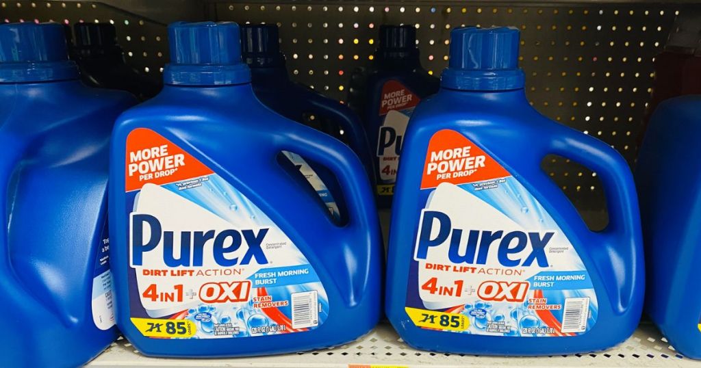 Purex with Oxi Liquid Laundry Detergent 128oz
