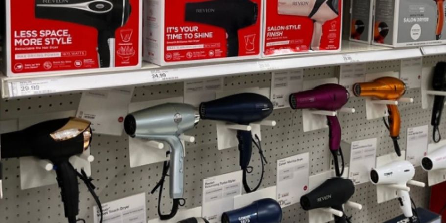 Revlon Volume Booster Hair Dryer Only $11.87 on Amazon (Regularly $18) + More Styling Tools!