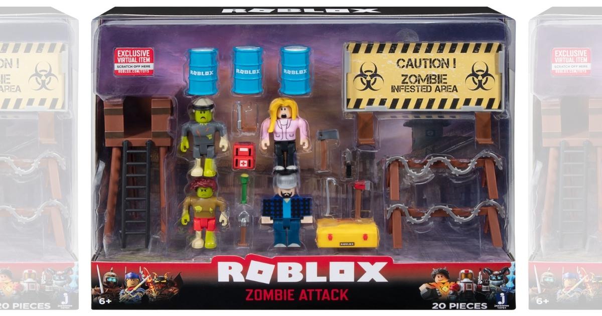 Roblox Action Collection Zombie Attack Playset