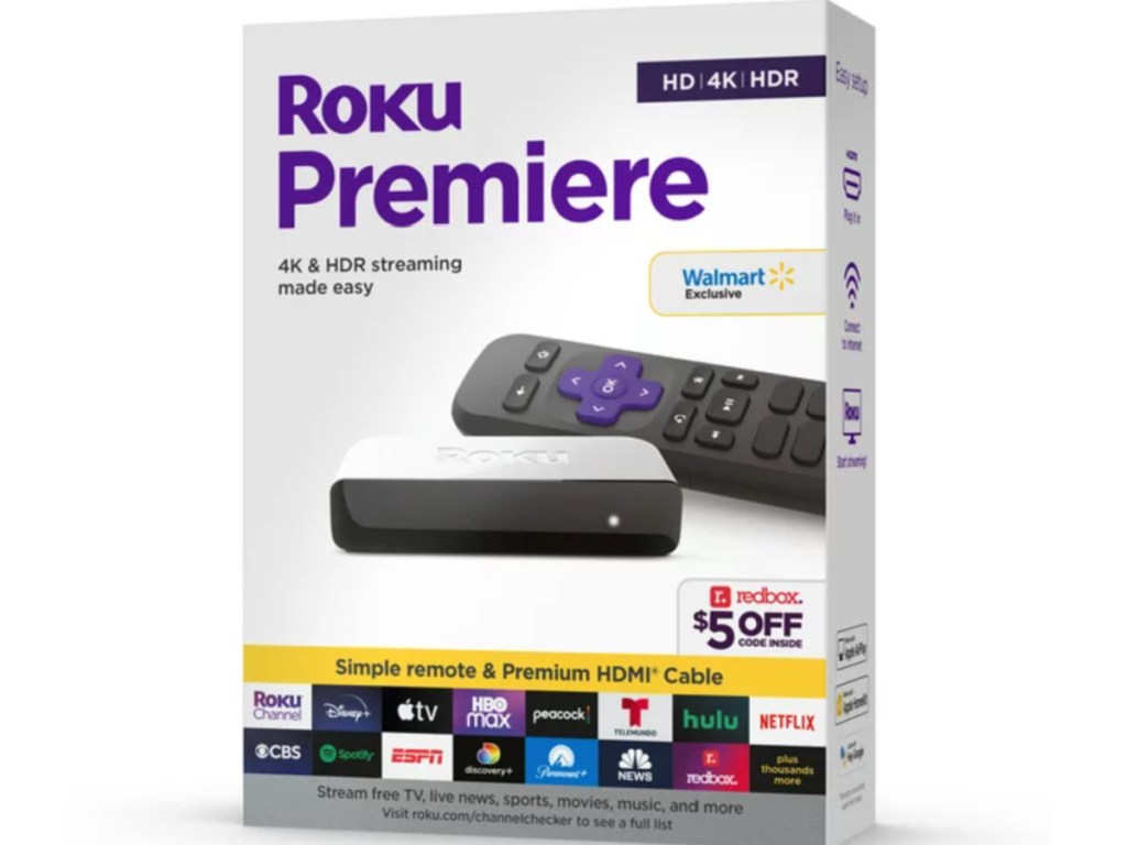 Roku Premiere Media Player in box