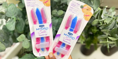 Two FREE Schick Hydro Silk Razors 3-Pack After Gift Card & Cash Back at Target
