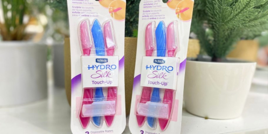 Schick Hydro Silk Dermaplaning Razors 3-Pack Just $1.80 Shipped w/ Stacking Amazon Coupons