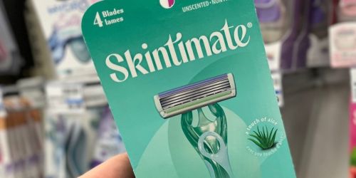 $13 Worth of Schick & Skintimate Coupons = Razors Only 50¢ Each After CVS Rewards