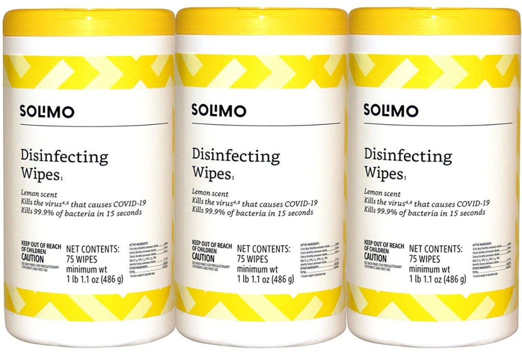 Solimo Disinfecting Wipes