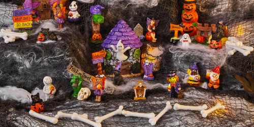 Dollar Tree Complete Fairy Garden Sets from $20 Online (Halloween & Fall Themes!)