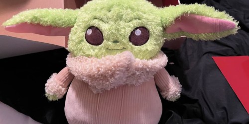 Star Wars Grogu Fuzzy Plush w/ Sounds Just $14.99 on Amazon (Regularly $30)