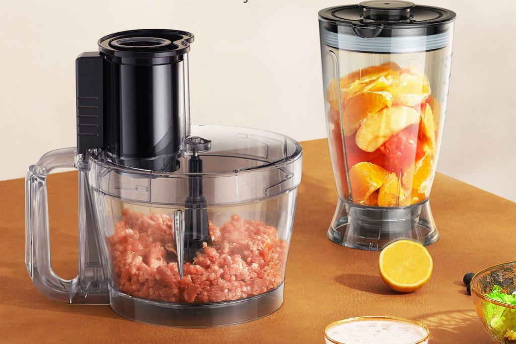 food processor and blender cups