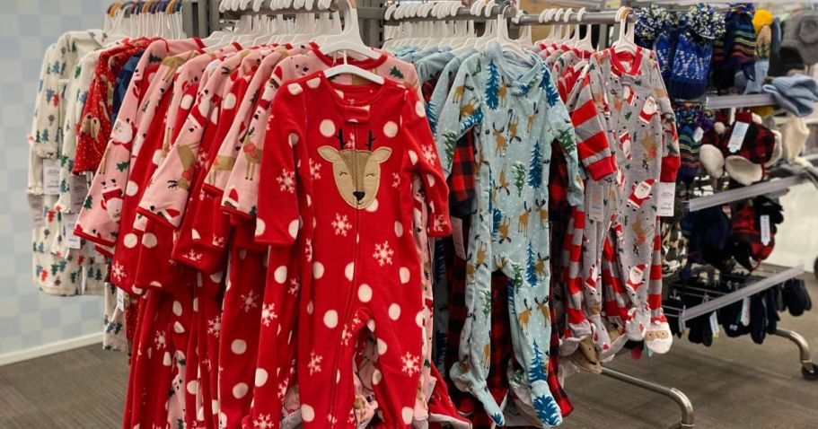 40% Off Target Baby & Toddler Pajamas | Holiday Styles Start UNDER $5