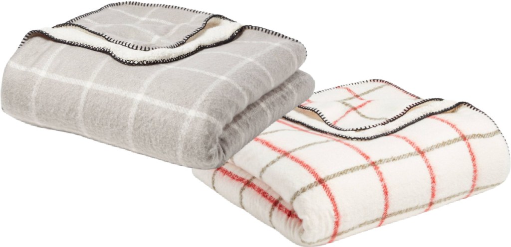 Threshold Holiday Print Bed Blankets