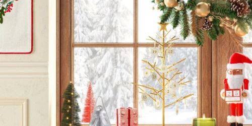 40% Off Threshold Holiday Decor on Target.com | Trees, Wreaths, & More (Ends Tonight!)