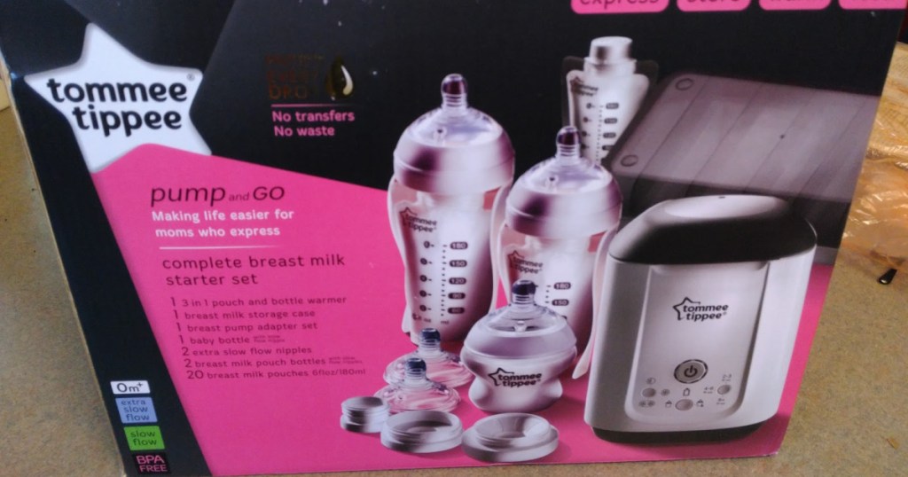 Tommee Tippee Pump & Go Complete Breast Milk Set-2