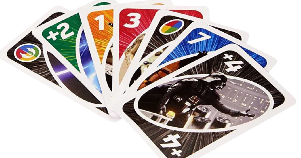 deck of cards with Star Wars characters on it