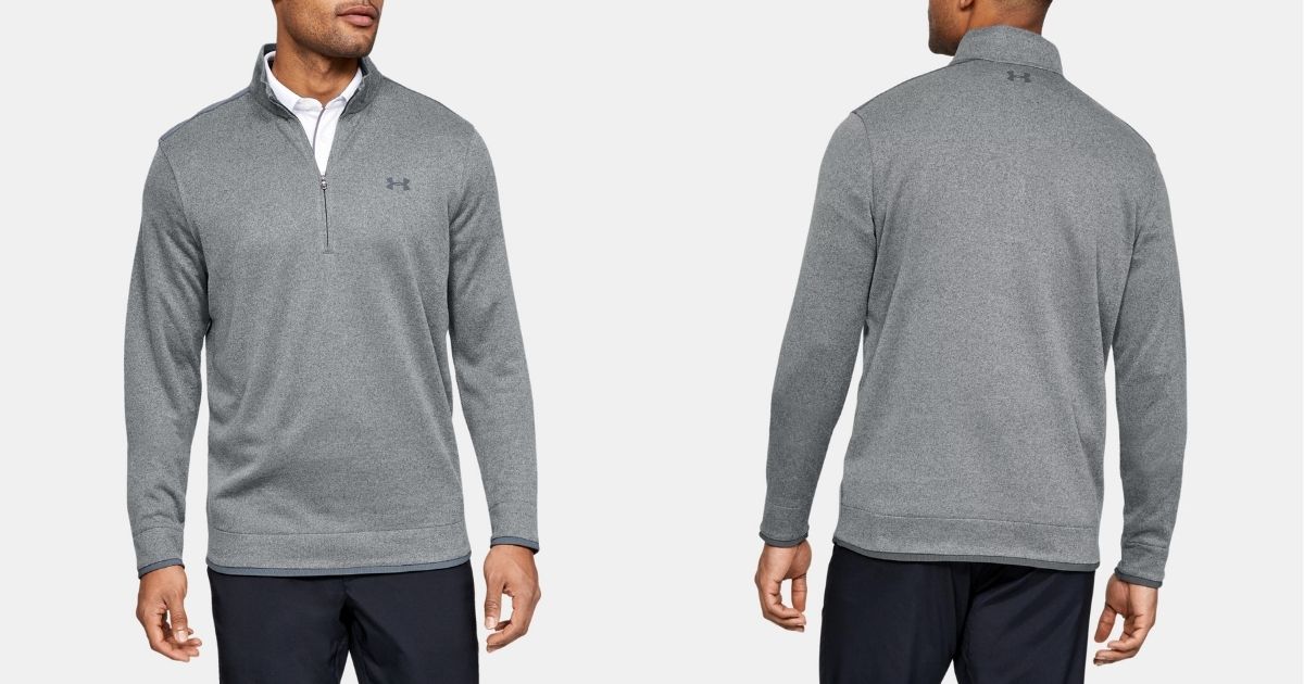 man modeling grey sweater
