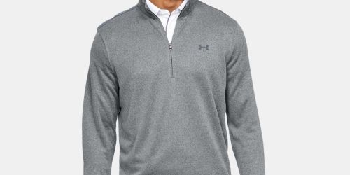 ** Under Armour Men’s Fleece Sweater Just $30 Shipped (Regularly $75) | Lightweight & Water-Repellent