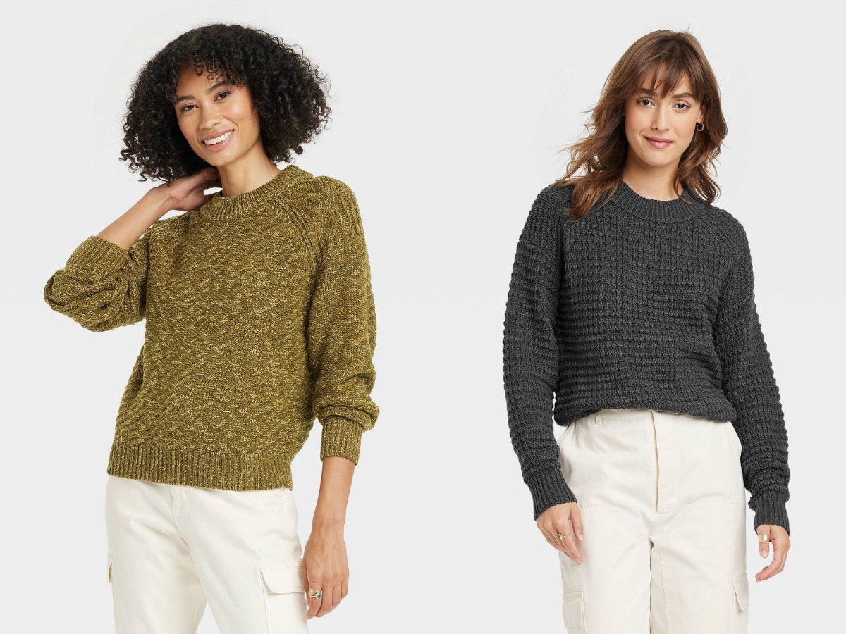 Universal Thread Women's Crewneck Pullover Sweater