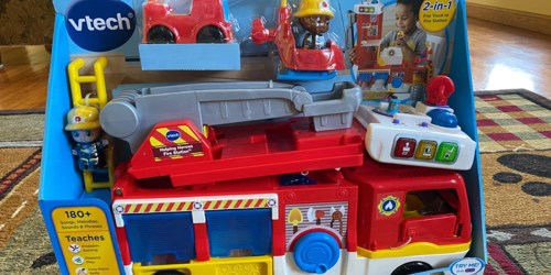 VTech 2-in-1 Fire Station Set Only $15 on Amazon (Regularly $45)