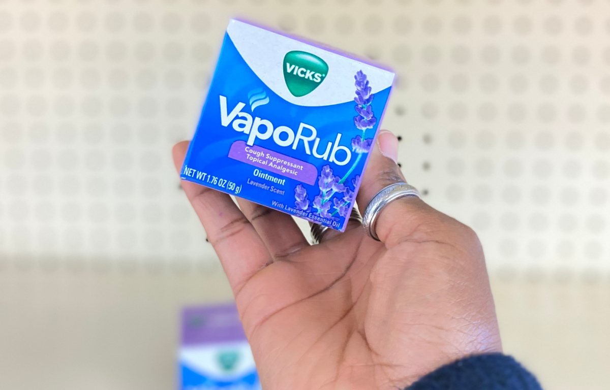 Vick's VapoRub w/ Lavender Essential Oil Just 2.94 Each on Amazon