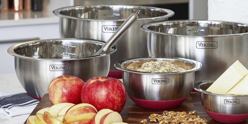 Viking Stainless Steel Bowl 10-Piece Set Only $19.98 on Sam’sClub.com