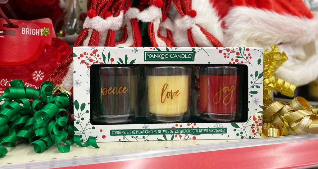yankee candle holiday gift set