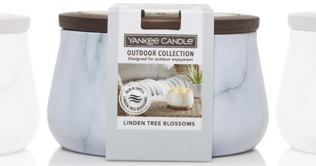 Yankee Candle Linden Tree Blossoms Large Outdoor Candle