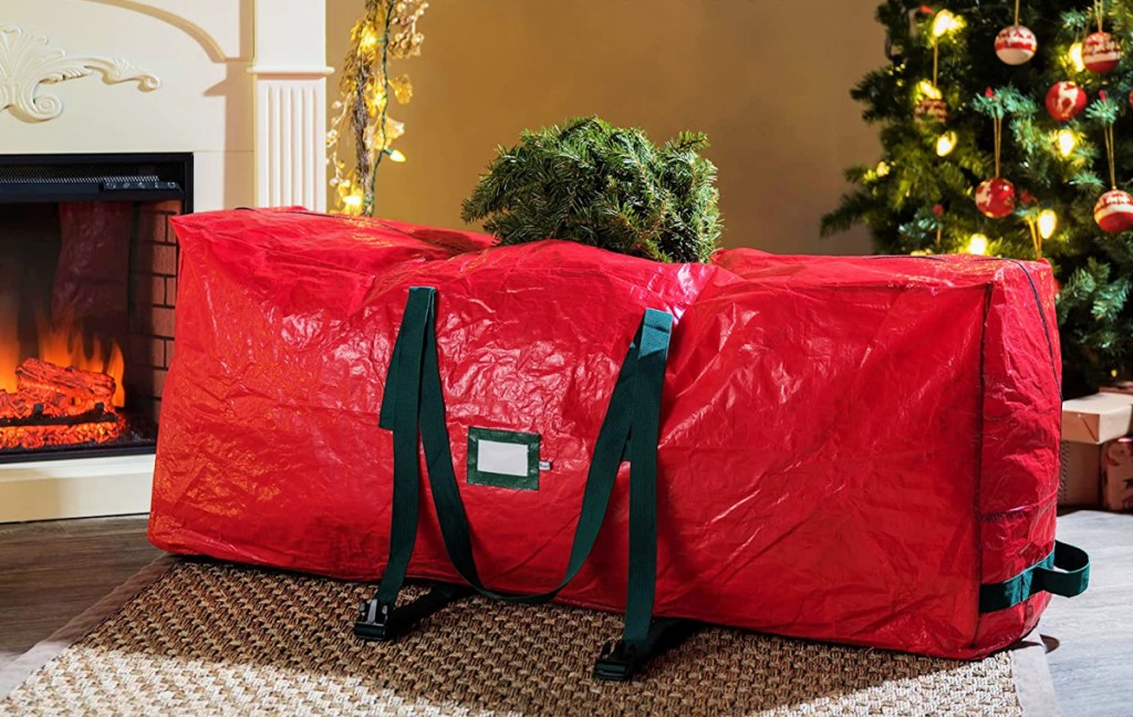 Zober Large Rolling Christmas Tree Storage Bag
