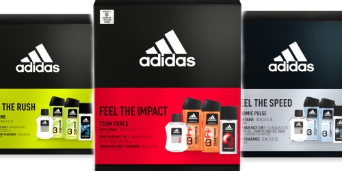 Adidas 4-Piece Fragrance Gift Sets Just $7.49 on Walmart.com ($24 Value) + Free $3 Adidas Voucher