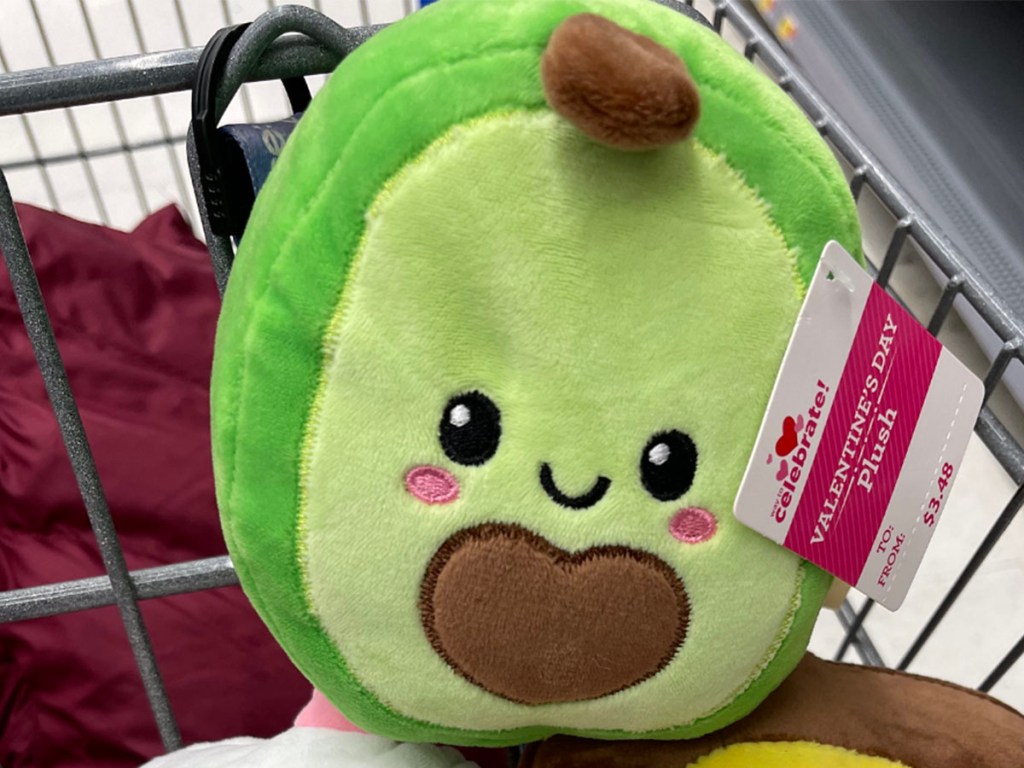 valentines avocado plush