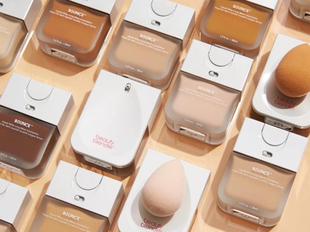 beautyblender bounce liquid whip long wear foundation