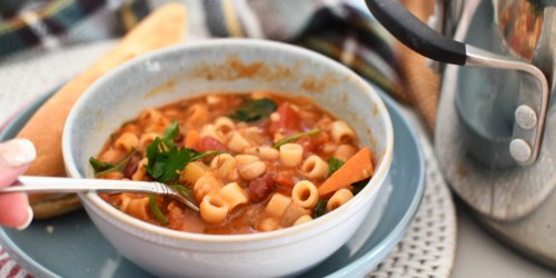 Hearty & Comforting Minestrone Soup | Meatless Meal Idea