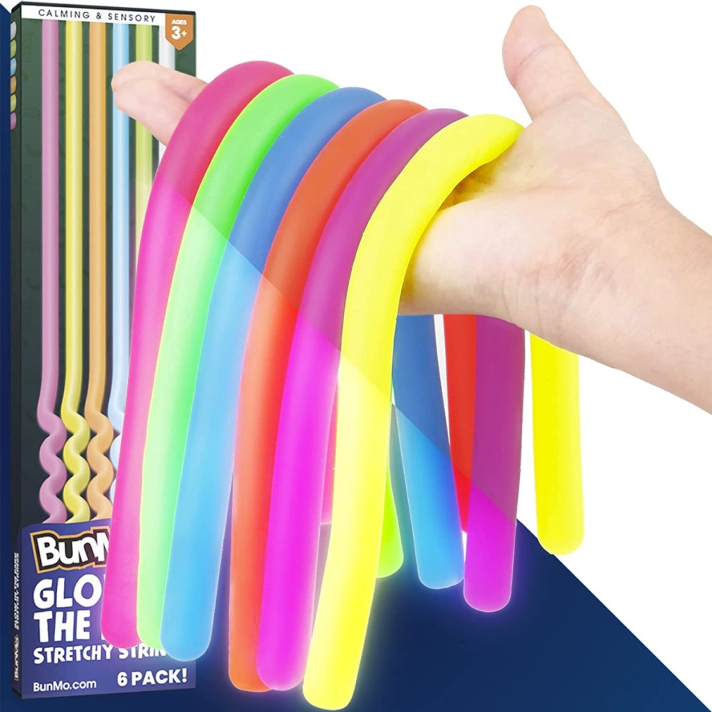 bunmo glow in the dark stretchy strings - best fidget toys - best stocking stuffers