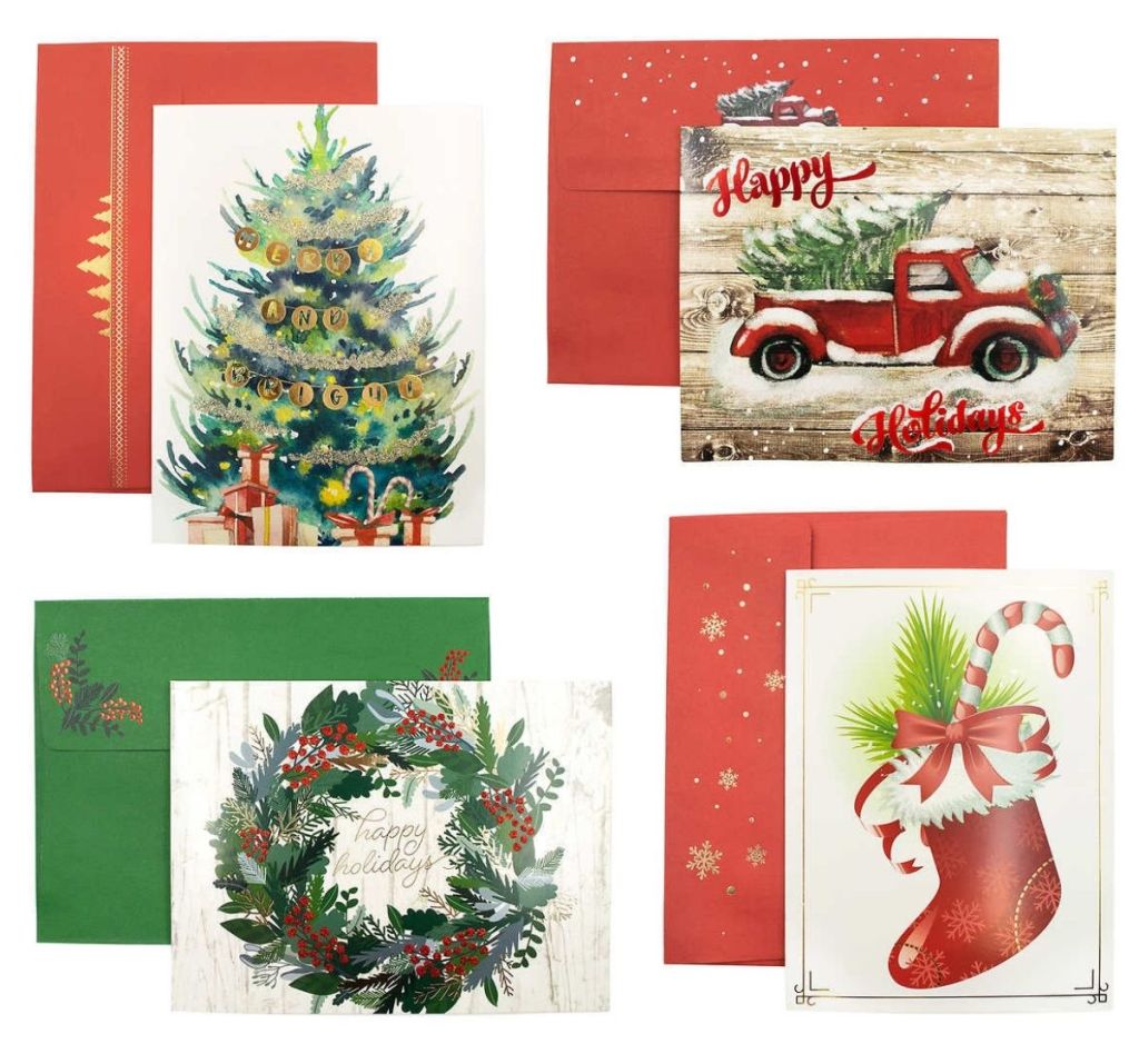 Holiday Greeting Cards w/ Envelopes 40Count Box Only 6.97 Shipped on