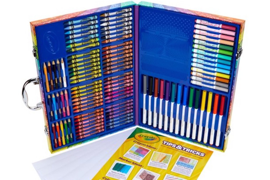 Crayola Set Maleta De Dibujo 115 Piezas Lapices Original Usa