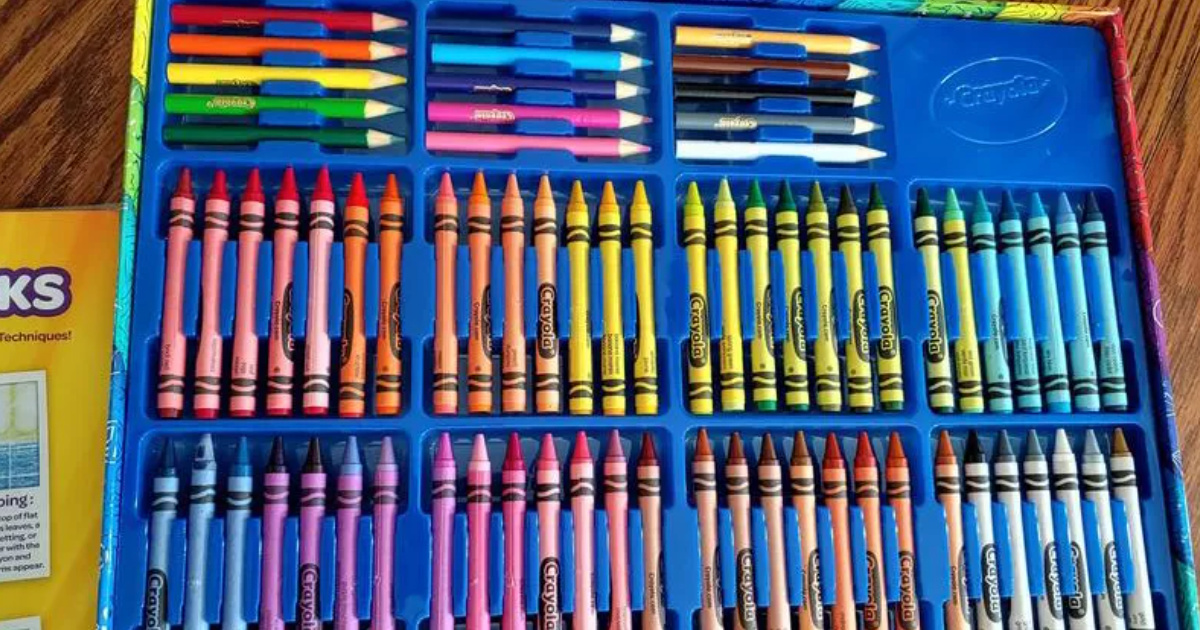 Crayola 115-Piece Coloring Set Only $15 on Walmart.com (Regularly