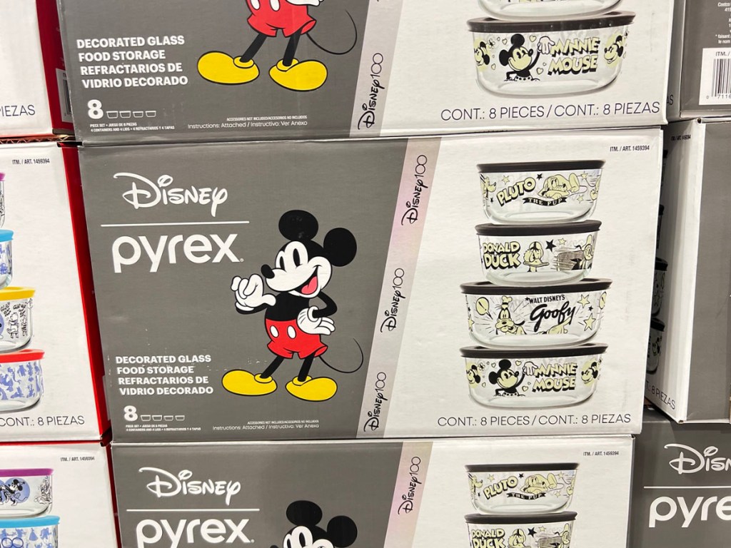 Disney Pyrex Glass Storage Sets Just $17.99 at Costco (Two Adorable ...