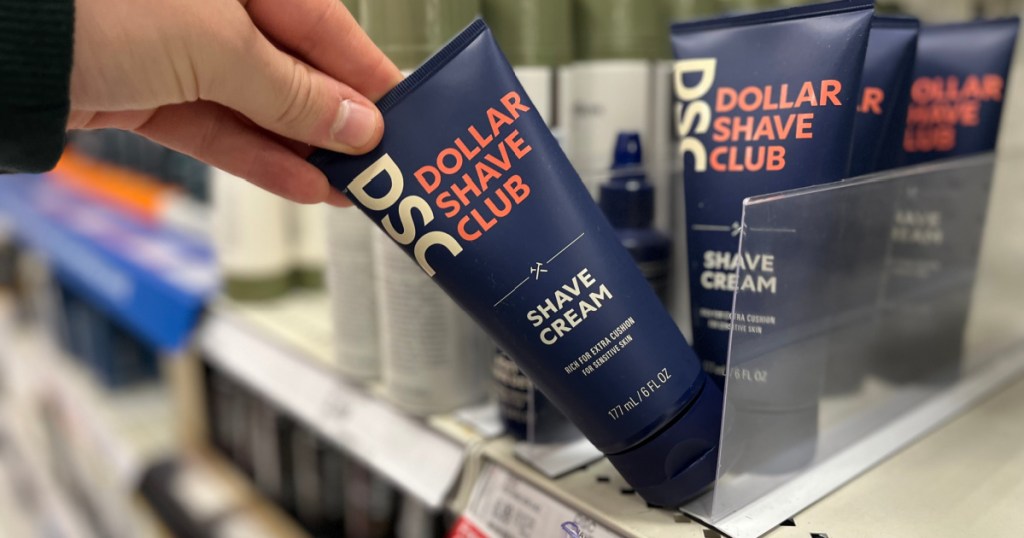 dollar shave club at target in store
