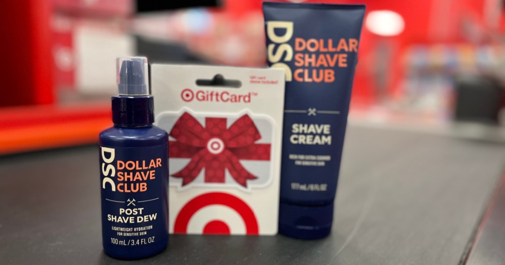 dollar shave clug target gift card deal
