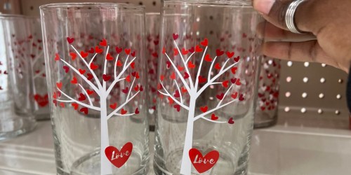 Dollar Tree Valentine’s Day Decor, Gift Bags, Glasses, & More ONLY $1.25